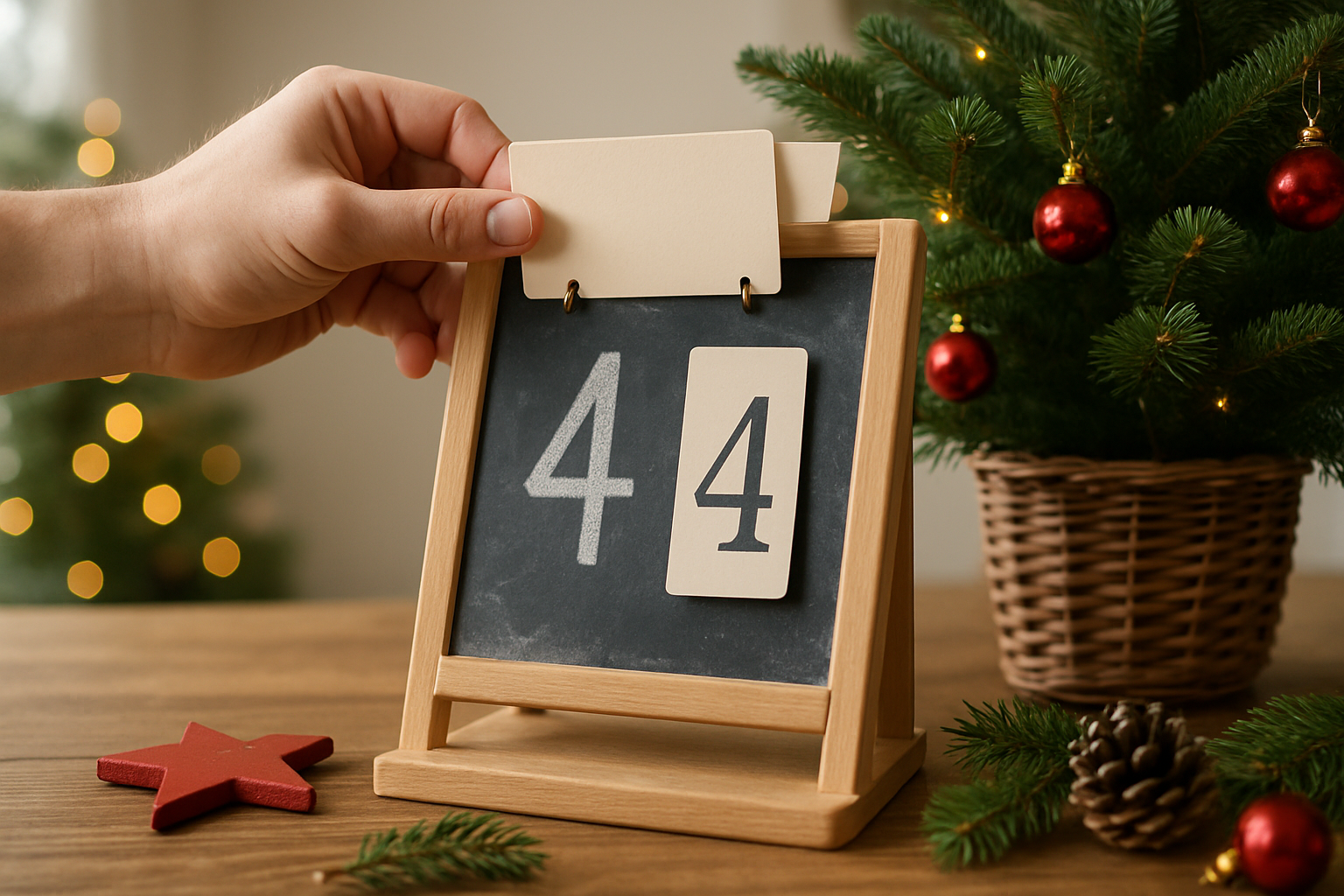 wie viele wochen noch bis weihnachten - Illustration